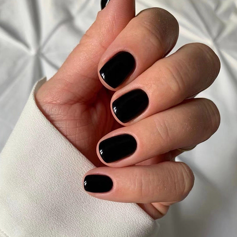 Wholesale Short Solid Color Plastic Manicure Chips
